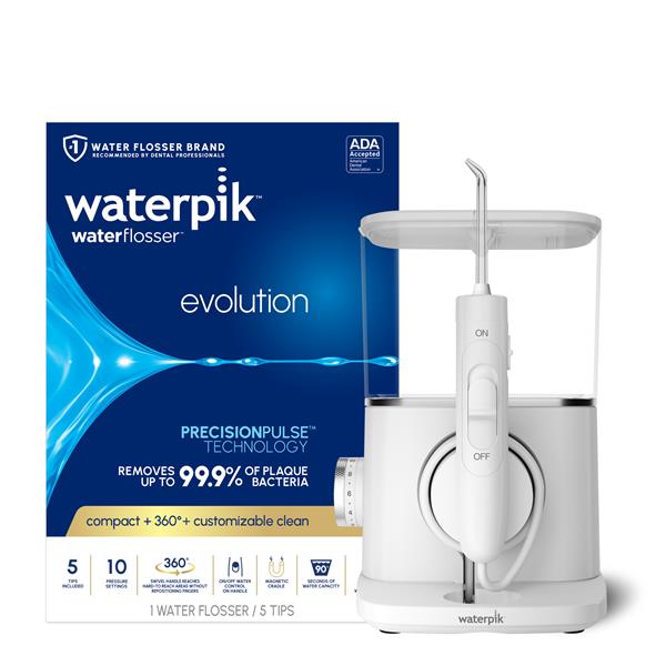 Alternative view of Evolution Water Flosser – White (WF-33W010)