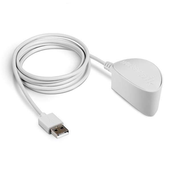 Magnetic USB-A Charging Cable for Cordless Advanced 2.0 Water Flosser – White (WP-580-charger)