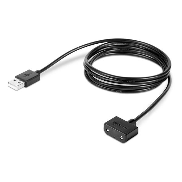 Magnetic USB-A Charging Cable for ION Cordless Water Flosser  – Black (WF-11-charger-black)